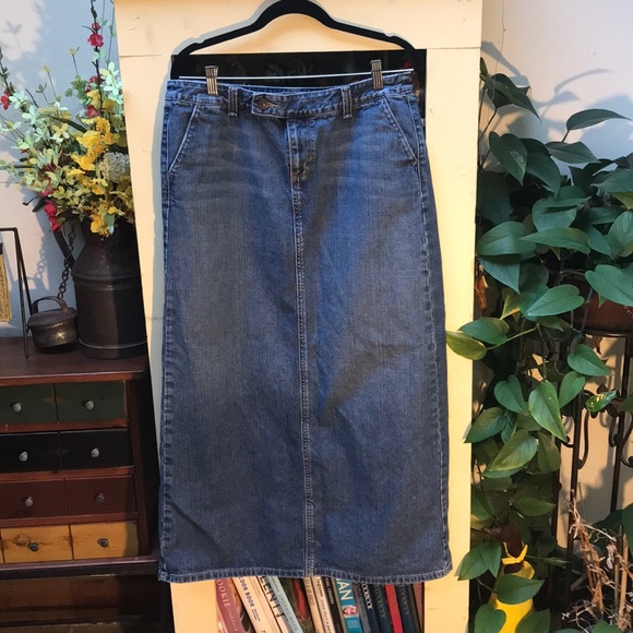 Eddie bauer denim skirt Outlet